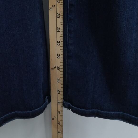 NYDJ Jean Womens 14 Blue Denim Billie Mini Boot Lift Tuck Stretch Everyday Comfy - Picture 6 of 13